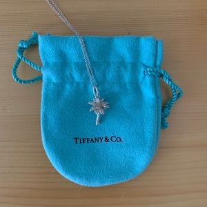 Tiffany & Co. palm tree pendant necklace in sterling silver